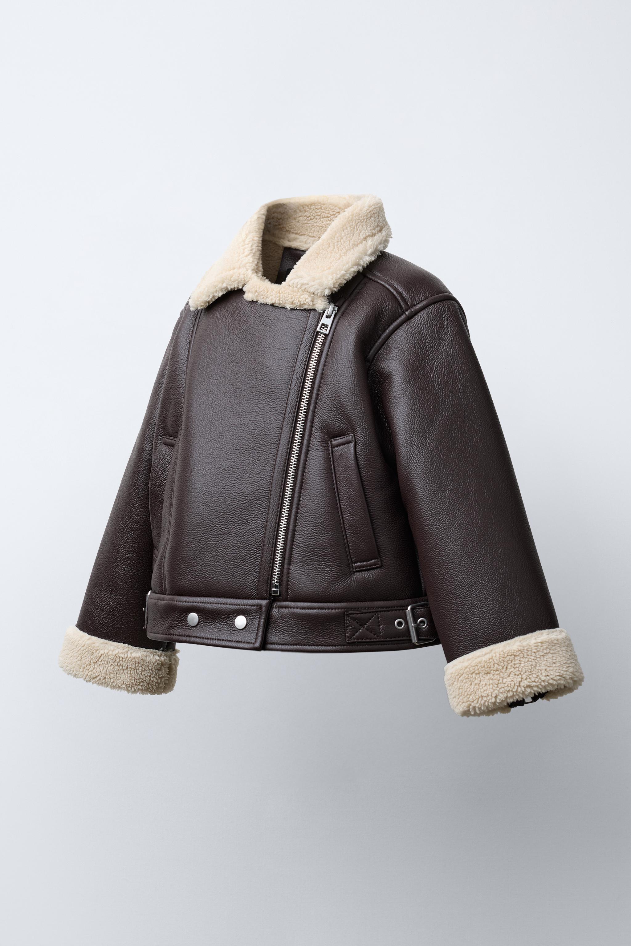 DOUBLE-FACED BIKER JACKET